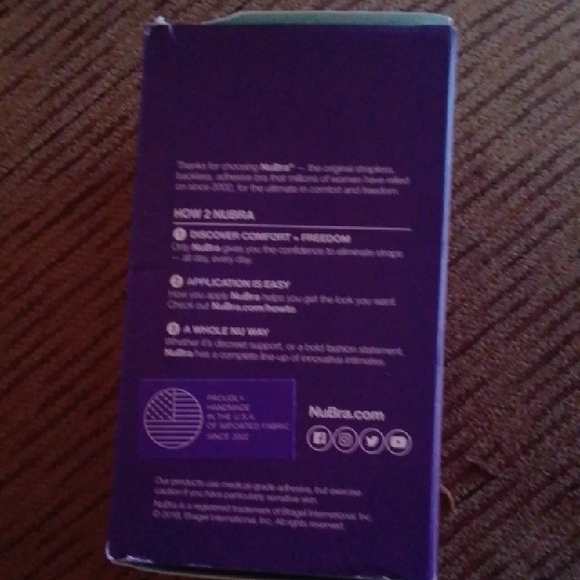 NuBra Seamless Push-Up Bra in Tan - Picture 2 of 2